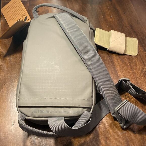 Gray Tactical Sling Bag - Picture 10 of 11